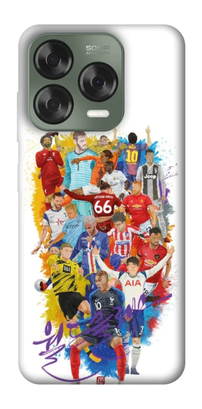 Чехол на ZTE Nubia V70 Design Football Abstract v2 фото 1 из 1