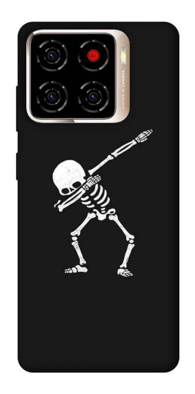 Чохол на ZTE Blade A56 Halloween skeleton фото 1 з 1