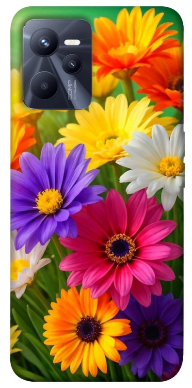 Чехол на Realme C35 Flowers v32 фото 1 из 1