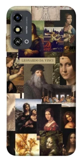 Чехол на ZTE Blade A53 Leonardo da Vinci фото 1 из 1