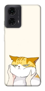 Чохол на Motorola Moto G04 Cat bun фото 1 Чохол на Motorola Moto G04 Cat bun фото 1 з 1