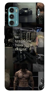 Чехол на Motorola Moto G60 Be stronger фото 1 из 1