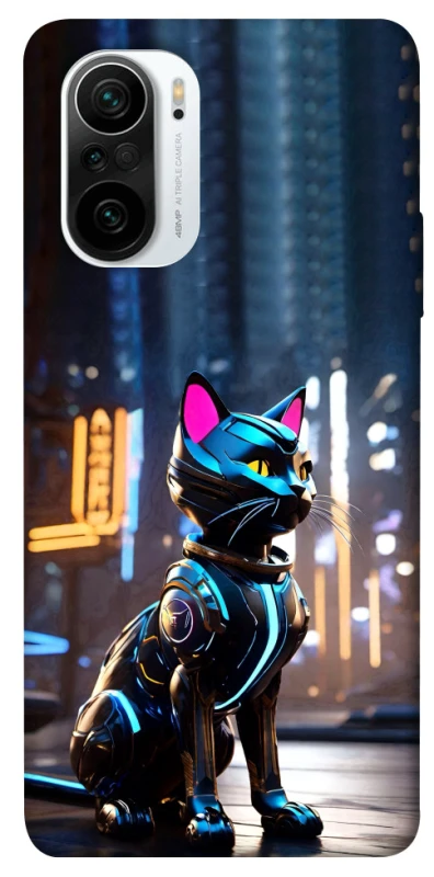 Чохол на Xiaomi Redmi K40 / K40 Pro / K40 Pro+ / Poco F3 Cyber cat фото 1 з 1