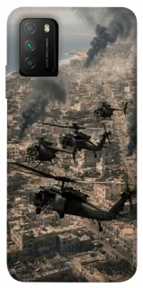 Чохол на Xiaomi Poco M3 Black hawk фото 1 з 1
