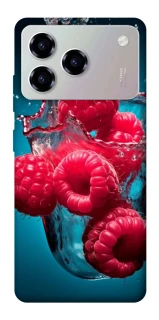 Чехол на ZTE Blade A76 Малинка в воде фото 1 из 1