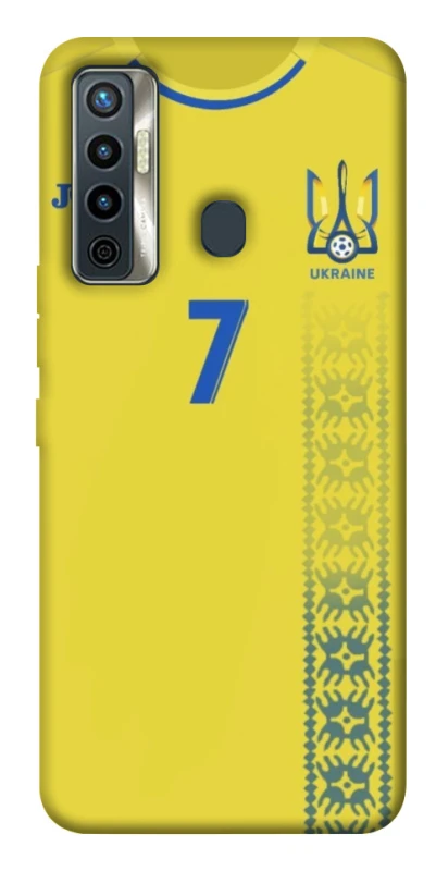 Чохол на TECNO Camon 17 UA-Football ver.3 фото 1 з 1