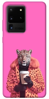 Чехол на Samsung Galaxy S20 Ultra Леопард с кофе фото 1 из 1