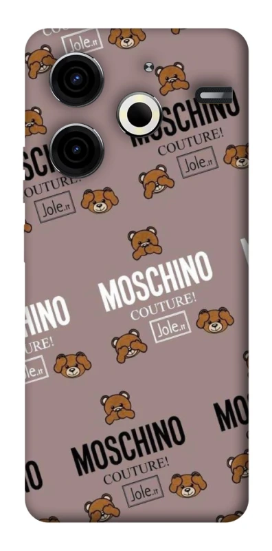 Чохол на TECNO Pova 6 Neo (LI6) Moschino фото 1 з 1