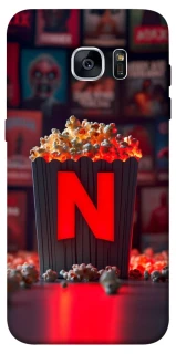 Чехол на Samsung G935F Galaxy S7 Edge Netflix and popcorn фото 1 из 1