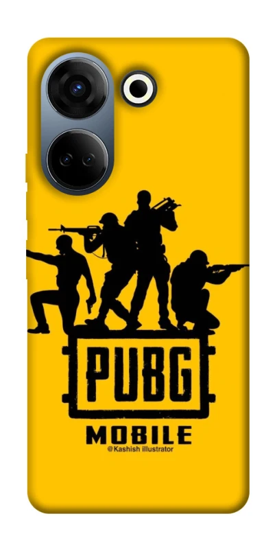 Чохол на TECNO Camon 20 Pro (CK7n) Pubg logo ver.2 фото 1 з 1
