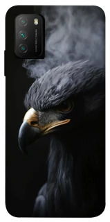 Чехол на Xiaomi Poco M3 black eagle фото 1 из 1