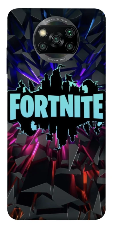 Чохол на Xiaomi Poco X3 NFC / Poco X3 Pro Fortnite logo ver.3 фото 1 з 1