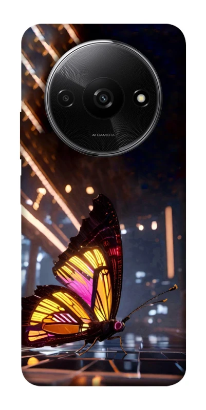 Чохол на Xiaomi Redmi A3 Cyber butterfly фото 1 з 1