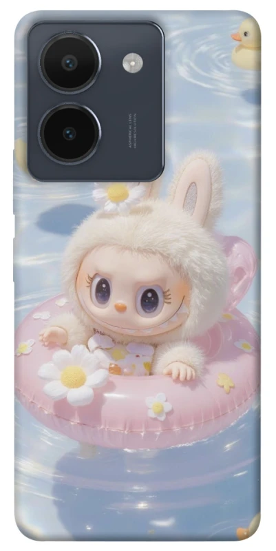 Чохол на Vivo Y36 Labubu swimming фото 1 з 1