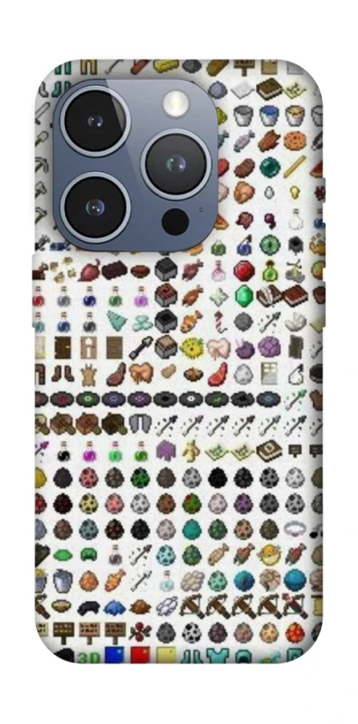 Чохол на Apple iPhone 16 Pro Minecraft v2 фото 1 з 1