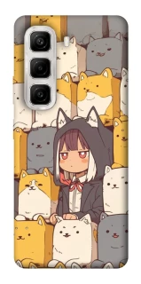 Чехол на Infinix Hot 50 4G Like a cat фото 1 Чехол на Infinix Hot 50 4G Like a cat фото 1 из 1