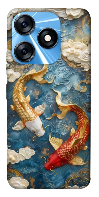 Чехол на TECNO Spark 10 Koi carp фото 1 из 1