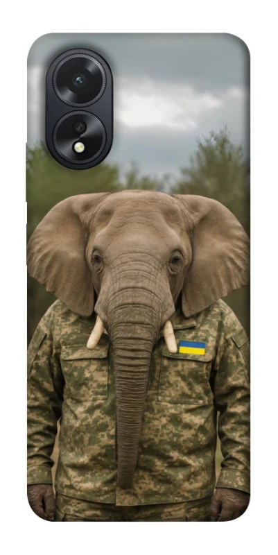 Чохол на Oppo A18 Слон захисник фото 1 з 1