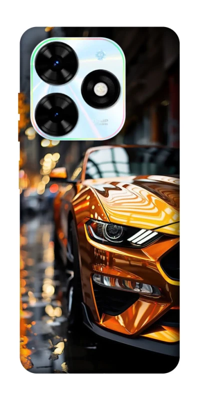 Чохол на TECNO Spark Go 2024 Golden sports car фото 1 з 1