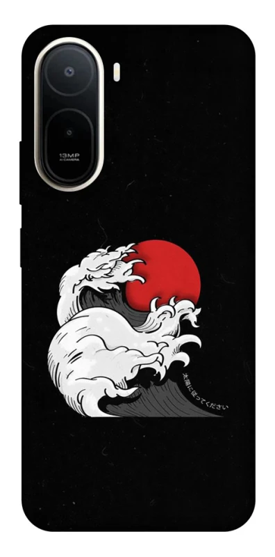 Чехол на Xiaomi Redmi A7 Pro 4G Волны Японии v2 фото 2 из 2