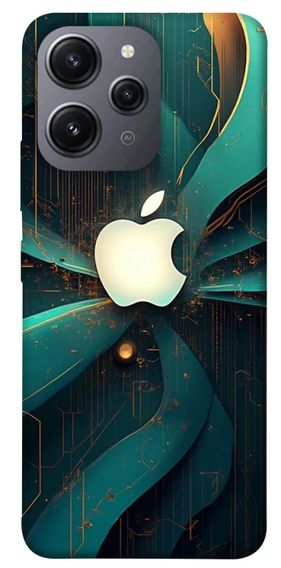 Чохол на Xiaomi Redmi 12 Apple logo ver.4 фото 1 з 1
