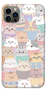 Чохол на Apple iPhone 12 Pro (6.1") Funny Kittens ver.2 фото 1 з 1