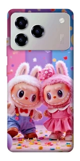 Чохол на ZTE Blade A76 Labubu twins ver.3 фото 1 з 1