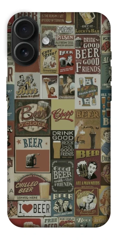 Чохол на Apple iPhone 16 Plus Retro collage ver.1 фото 1 з 1