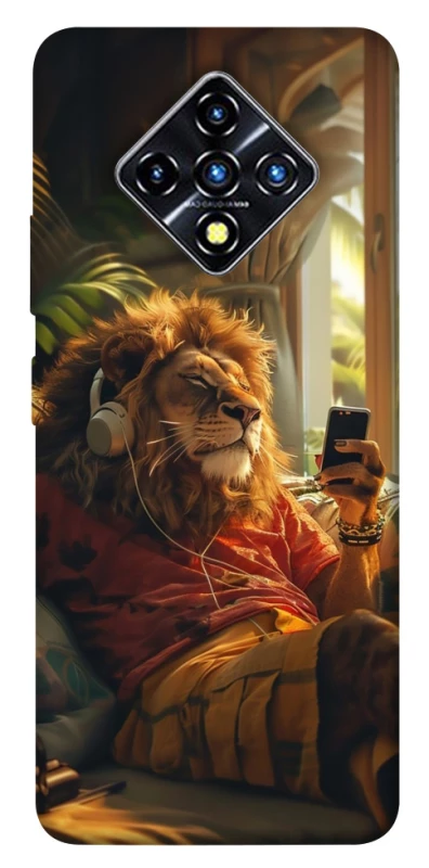 Чехол на Infinix Zero 8 Лев v2 фото 1 из 1