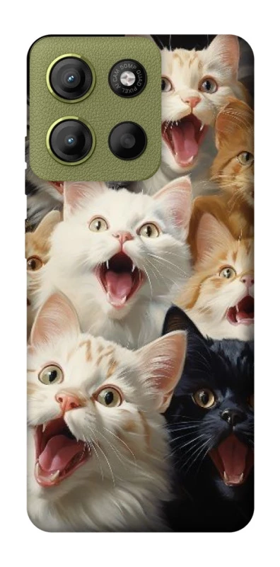 Чохол на Motorola Moto G15 4G Коти фото 1 з 1