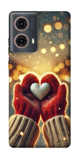 Чехол на Motorola Moto G85 Heart in hand фото 1 из 1