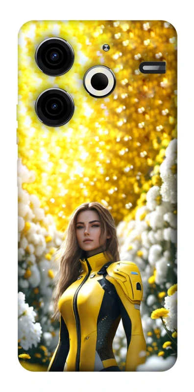Чохол на TECNO Pova 6 Neo (LI6) Cyber space girl ver.2 фото 1 з 1