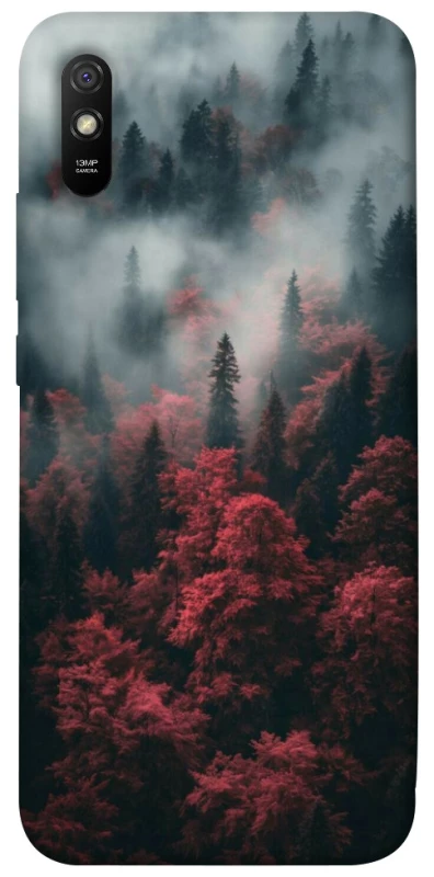 Чехол на Xiaomi Redmi 9A Red Wood фото 1 из 1