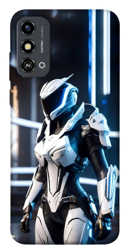 Чохол на ZTE Blade A53 Cyber space girl ver.6 фото 1 з 1