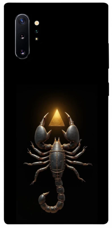 Чехол на Samsung Galaxy Note 10 Plus Scorpio with Golden Triangle фото 1 из 1
