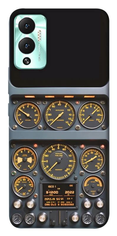 Чохол на Infinix Hot 12 Play Airplane instrument panel фото 1 з 1