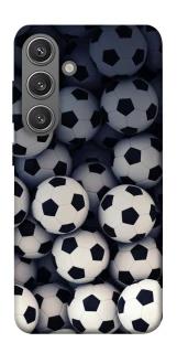 Чехол на Samsung Galaxy S24+ Футбольные мячи фото 1 из 1