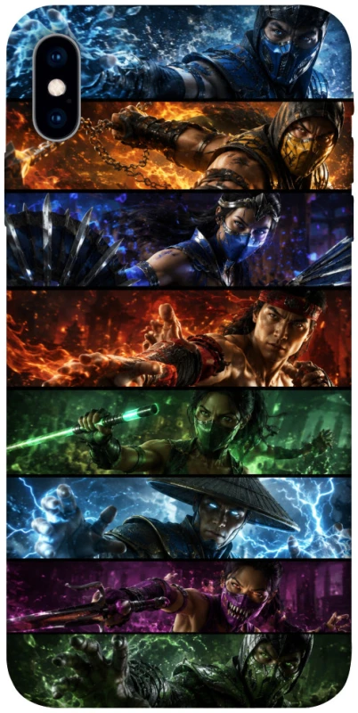 Чохол на Apple iPhone X (5.8") Mortal Kombat ver.2 фото 1 з 1