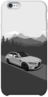Чохол на Apple iPhone 6/6s plus (5.5") BMW grey v3 фото 1 з 1