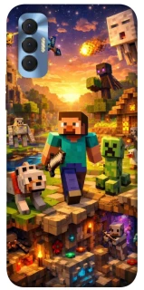 Чохол на TECNO Spark 8P Minecraft v6 фото 1 з 1