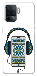 Чехол на Oppo Reno 5 Lite Современная вышиванка фото 1 из 1