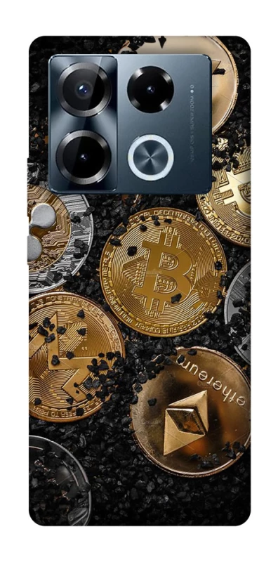 Чохол на Infinix Note 40 Pro 4G Many coins v2 фото 1 з 1