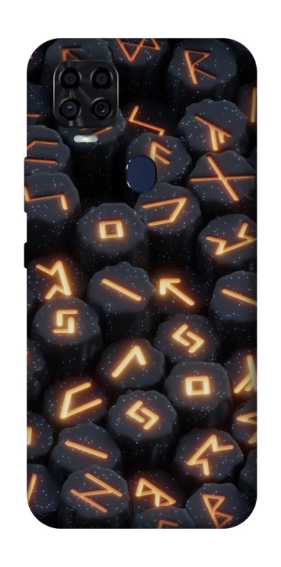 Чехол на ZTE Blade v2020 Огненые руны фото 1 из 1