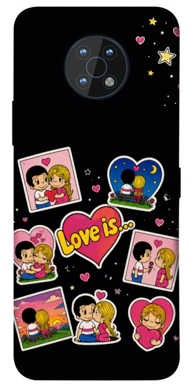 Чехол на Nokia G50 Love is фото 1 из 1