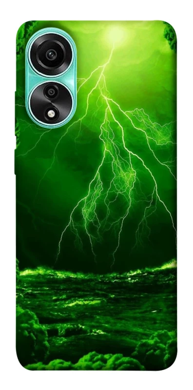 Чохол на Oppo A78 4G Блискавка v2 фото 1 з 1