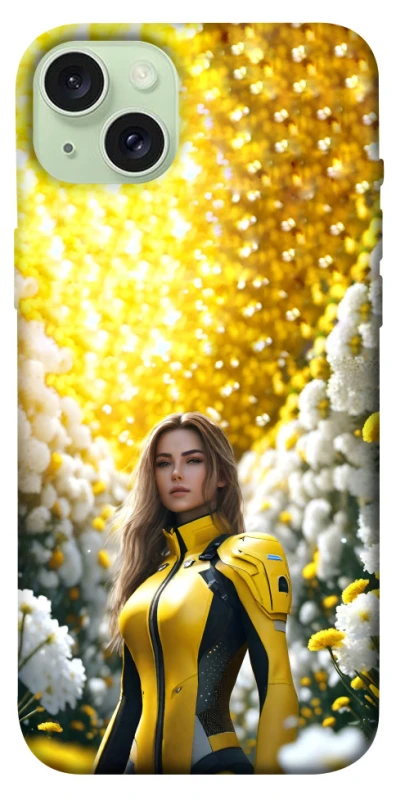 Чохол на Apple iPhone 15 Plus (6.7") Cyber space girl ver.2 фото 1 з 1