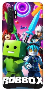 Чехол на Xiaomi Mi Note 10 Lite Roblox gaming heroes фото 1 из 1