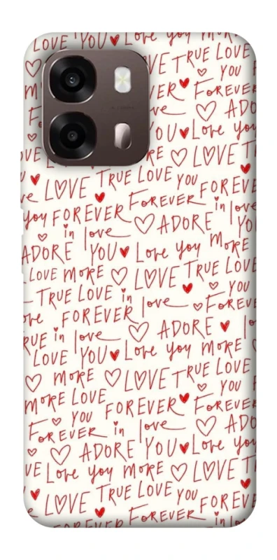 Чохол на Oppo A6 Love aesthetic ver.4 фото 2 з 2