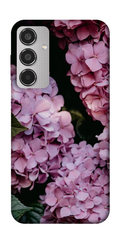 Чохол на Samsung Galaxy M35 Рожеві гартензії фото 1 з 1