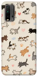 Чохол на Xiaomi Redmi 9T Cat style ver.2 фото 1 з 1